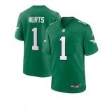 Jalen Hurts , Philadelphia Eagles Nike Alternate Game Jersey - Kelly Green